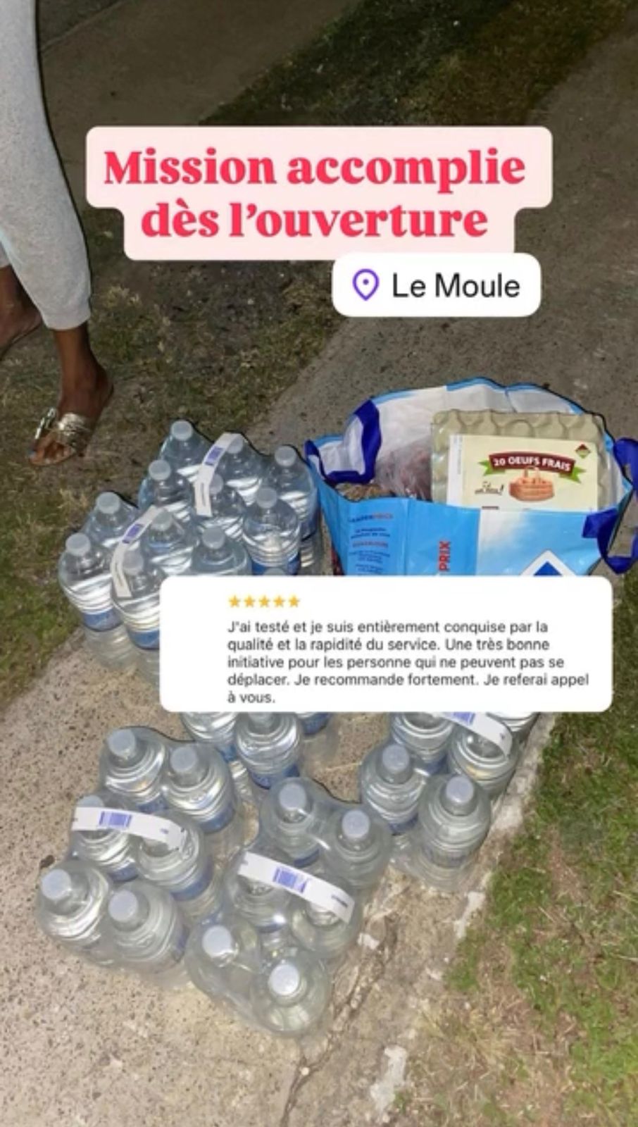 Courses réalisées par ListGuadeloupe